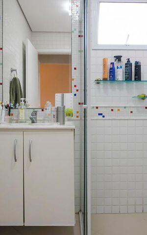 Apartamento à venda com 95m², 3 quartos e 1 vagaBanheiro 