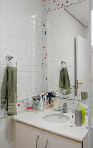 Apartamento à venda com 95m², 3 quartos e 1 vagaBanheiro 