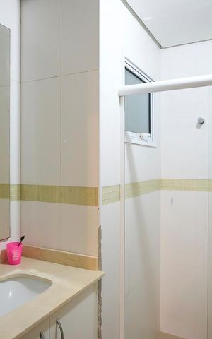 Apartamento à venda com 95m², 3 quartos e 1 vagaBanheiro da suíte