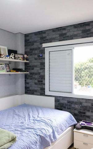 Apartamento à venda com 95m², 3 quartos e 1 vagaQuarto 2
