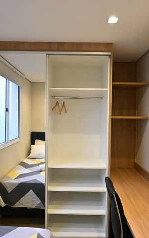 Apartamento para alugar com 40m², 2 quartos e 1 vagaQuarto 1