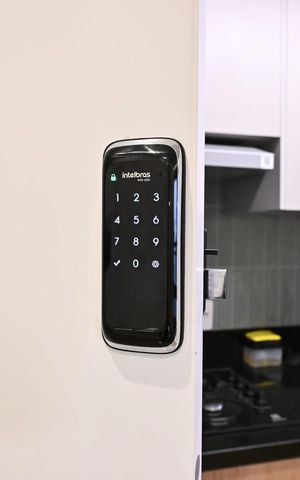 Apartamento para alugar com 40m², 2 quartos e 1 vagaFechadura Eletrônica