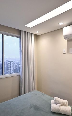 Apartamento para alugar com 40m², 1 quarto e 1 vagaQuarto 2