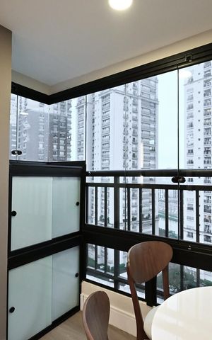 Apartamento para alugar com 40m², 1 quarto e 1 vagaVaranda