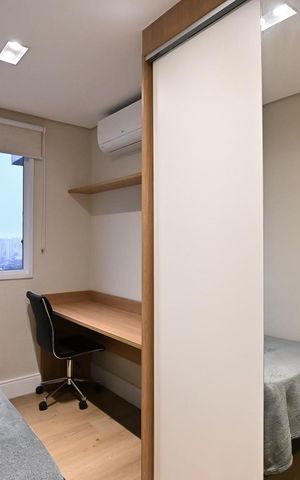 Apartamento para alugar com 40m², 1 quarto e 1 vagaQuarto 1