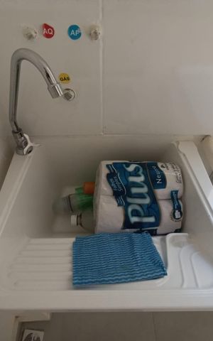 Apartamento para alugar com 43m², 2 quartos e 1 vaga Apartamento para alugar com 43m², 2 quartos e 1 vagaCozinha e Área de Serviço