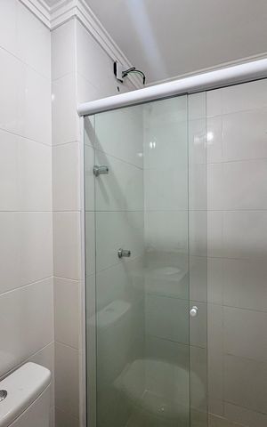 Apartamento para alugar com 60m², 2 quartos e sem vagaBanheiro