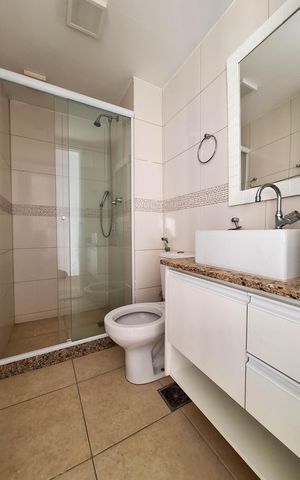Apartamento à venda com 80m², 3 quartos e 1 vaga Apartamento à venda com 80m², 3 quartos e 1 vagaBanheiro Social