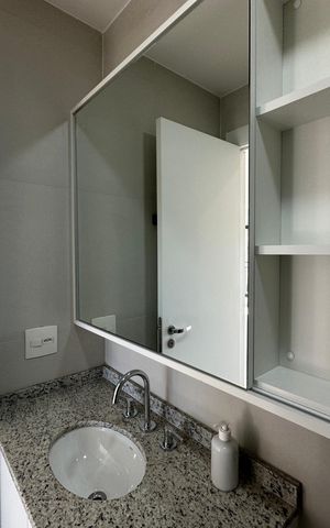 Apartamento para alugar com 64m², 2 quartos e 1 vaga Apartamento para alugar com 64m², 2 quartos e 1 vagaBanheiro Social