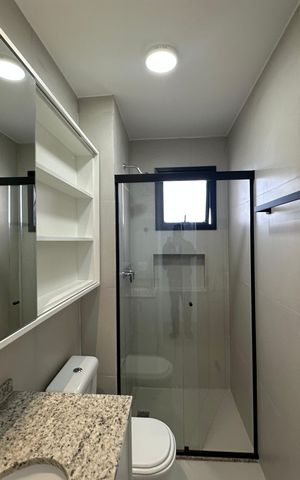 Apartamento para alugar com 64m², 2 quartos e 1 vaga Apartamento para alugar com 64m², 2 quartos e 1 vagaBanheiro da Suíte