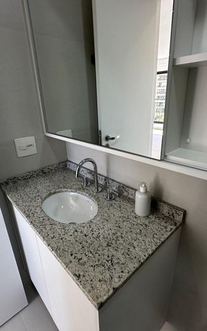 Apartamento para alugar com 64m², 2 quartos e 1 vaga Apartamento para alugar com 64m², 2 quartos e 1 vagaBanheiro Social