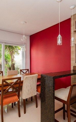 Casa para alugar com 209m², 3 quartos e 2 vagas Casa para alugar com 209m², 3 quartos e 2 vagasSala de jantar