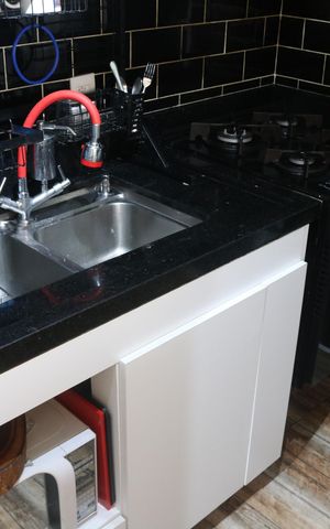 Apartamento à venda com 34m², 2 quartos e sem vagaCozinha e Área de Serviço