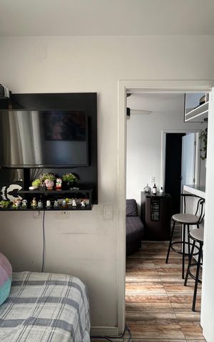 Apartamento à venda com 34m², 2 quartos e sem vaga Apartamento à venda com 34m², 2 quartos e sem vagaQuarto 1