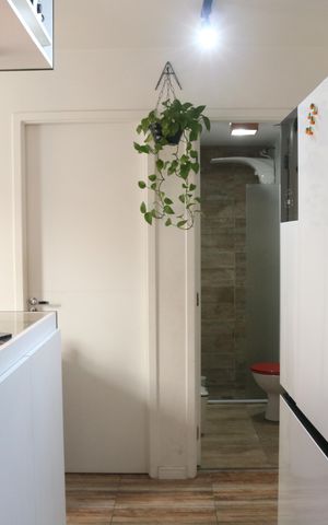 Apartamento à venda com 34m², 2 quartos e sem vagaCozinha e Área de Serviço