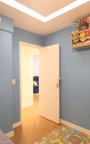 Apartamento à venda com 92m², 3 quartos e 2 vagasQuarto 1