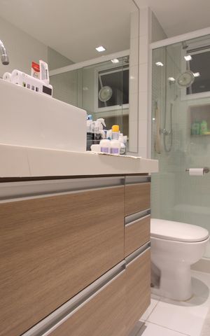 Apartamento à venda com 92m², 3 quartos e 2 vagasBanheiro social
