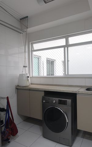 Apartamento à venda com 92m², 3 quartos e 2 vagasÁrea de serviço