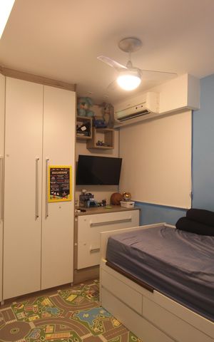 Apartamento à venda com 92m², 3 quartos e 2 vagasQuarto 1