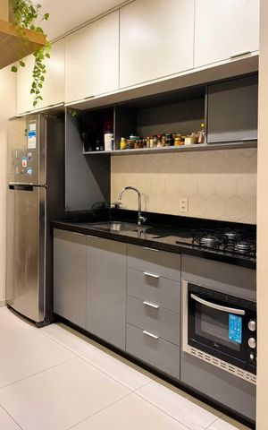 Apartamento para alugar com 88m², 2 quartos e 2 vagas Apartamento para alugar com 88m², 2 quartos e 2 vagasCozinha