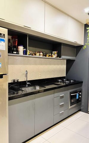 Apartamento para alugar com 88m², 2 quartos e 2 vagas Apartamento para alugar com 88m², 2 quartos e 2 vagasCozinha