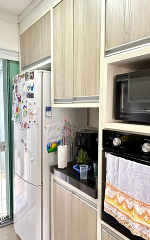 Casa de condomínio para alugar com 56m², 2 quartos e 1 vaga Casa de condomínio para alugar com 56m², 2 quartos e 1 vagaCozinha