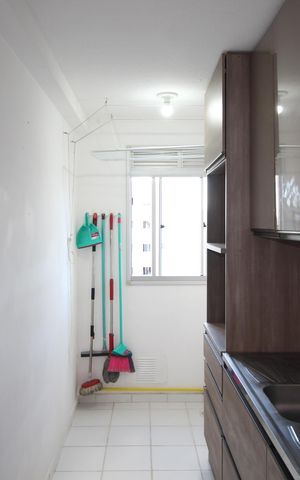 Apartamento à venda com 45m², 2 quartos e 1 vagaCozinha