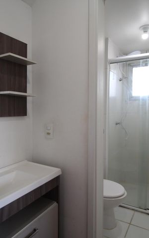 Apartamento à venda com 45m², 2 quartos e 1 vagaBanheiro