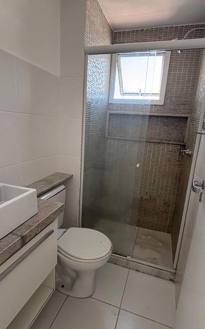 Apartamento à venda com 100m², 2 quartos e 1 vaga Apartamento à venda com 100m², 2 quartos e 1 vagaBanheiro do Quarto 1