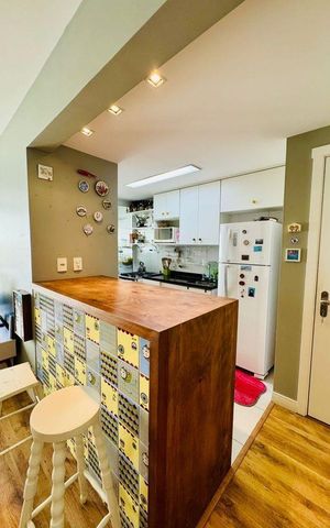 Apartamento à venda com 68m², 2 quartos e 1 vaga Apartamento à venda com 68m², 2 quartos e 1 vagaSala