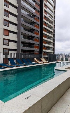Studio para alugar com 27m², 1 quarto e sem vaga