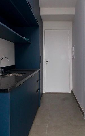 Studio para alugar com 27m², 1 quarto e sem vaga Studio para alugar com 27m², 1 quarto e sem vagaCozinha