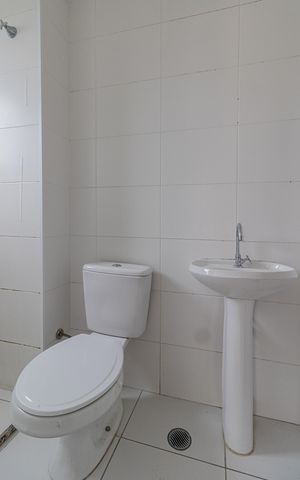Apartamento para alugar com 40m², 1 quarto e sem vaga Apartamento para alugar com 40m², 1 quarto e sem vagaBanheiro