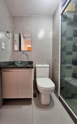Apartamento para alugar com 60m², 2 quartos e 1 vaga Apartamento para alugar com 60m², 2 quartos e 1 vagaBanheiro