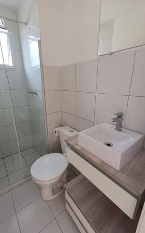 Apartamento à venda com 44m², 2 quartos e 1 vaga Apartamento à venda com 44m², 2 quartos e 1 vagaBanheiro