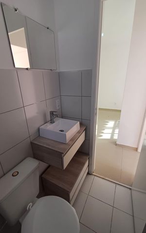 Apartamento à venda com 44m², 2 quartos e 1 vaga Apartamento à venda com 44m², 2 quartos e 1 vagaBanheiro
