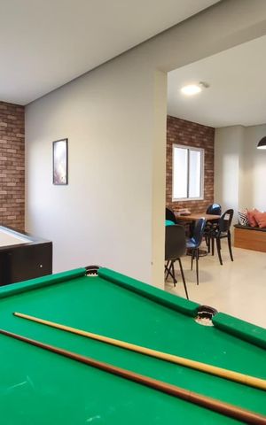 Apartamento para alugar com 54m², 2 quartos e 1 vaga Apartamento para alugar com 54m², 2 quartos e 1 vagaSalão de jogos