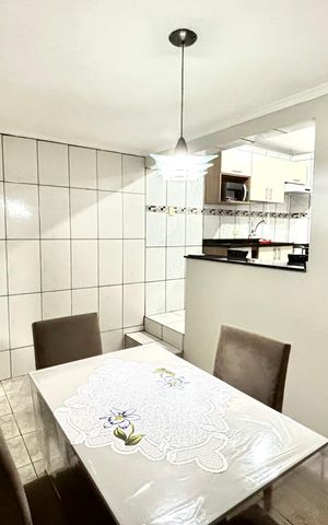 Casa para alugar com 70m², 2 quartos e sem vaga Casa para alugar com 70m², 2 quartos e sem vagaSala de jantar