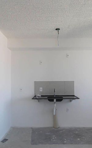 Apartamento à venda com 38m², 2 quartos e sem vaga Apartamento à venda com 38m², 2 quartos e sem vagaSala/Cozinha