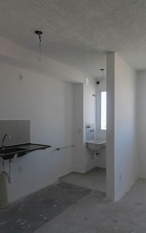 Apartamento à venda com 38m², 2 quartos e sem vaga Apartamento à venda com 38m², 2 quartos e sem vagaSala/Cozinha