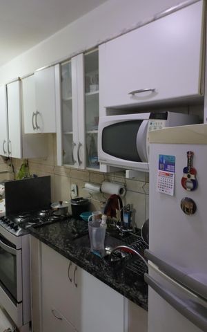 Apartamento para alugar com 55m², 2 quartos e 1 vagaCozinha e Área de Serviço