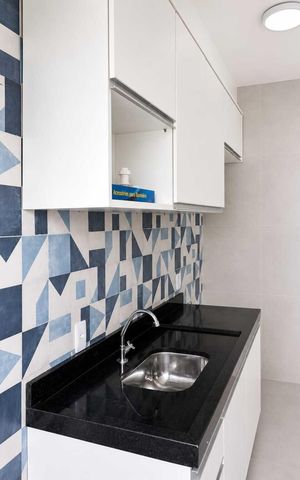 Apartamento para alugar com 46m², 1 quarto e 1 vaga Apartamento para alugar com 46m², 1 quarto e 1 vagaCozinha