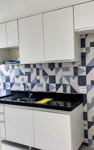Apartamento para alugar com 46m², 1 quarto e 1 vaga Apartamento para alugar com 46m², 1 quarto e 1 vagaCozinha