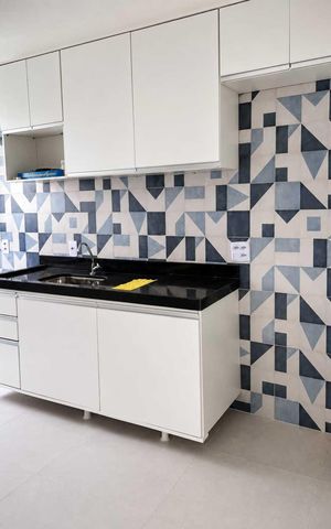 Apartamento para alugar com 46m², 1 quarto e 1 vaga Apartamento para alugar com 46m², 1 quarto e 1 vagaCozinha
