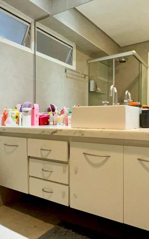 Apartamento à venda com 118m², 3 quartos e 2 vagas Apartamento à venda com 118m², 3 quartos e 2 vagasBanheiro