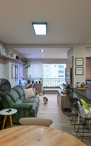 Apartamento à venda com 74m², 2 quartos e 2 vagasSala