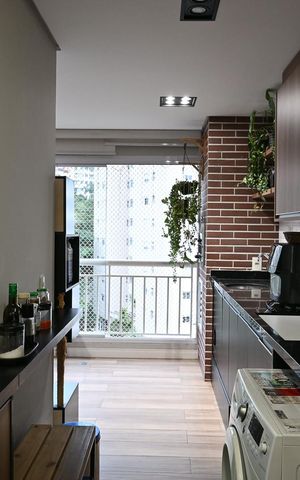Apartamento à venda com 74m², 2 quartos e 2 vagasÁrea de Serviço 