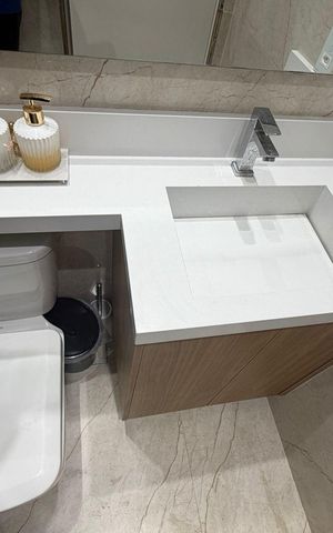 Apartamento à venda com 35m², 2 quartos e sem vaga Apartamento à venda com 35m², 2 quartos e sem vagaBanheiro