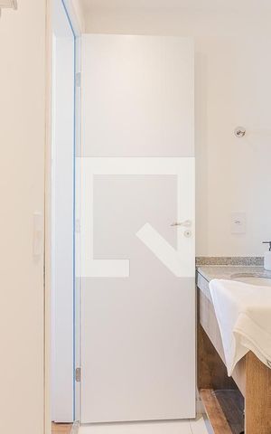 Studio para alugar com 24m², 1 quarto e sem vaga Studio para alugar com 24m², 1 quarto e sem vagaBanheiro