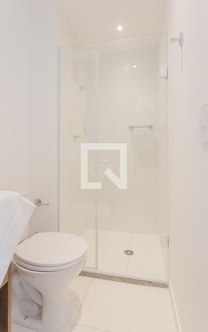 Studio para alugar com 24m², 1 quarto e sem vaga Studio para alugar com 24m², 1 quarto e sem vagaBanheiro